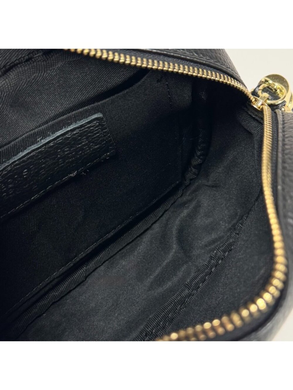 Borse in Pelle Italian Leather Crossbody Camera Bag Black Tassel Preppy - Picture 10 of 16